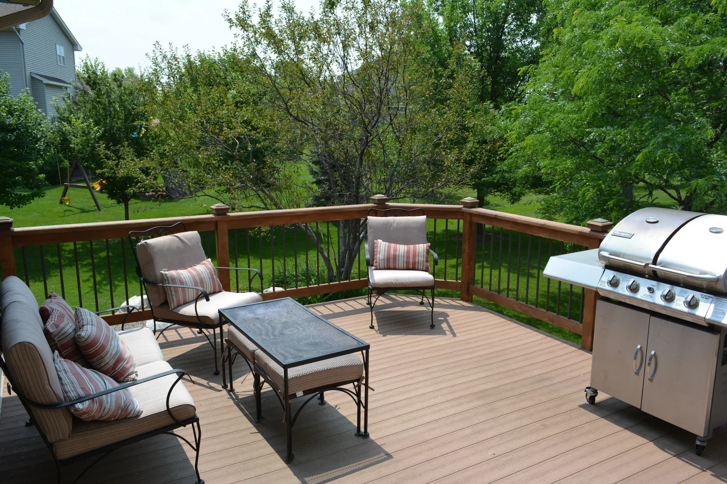 Deck refinishing in Minnetrista