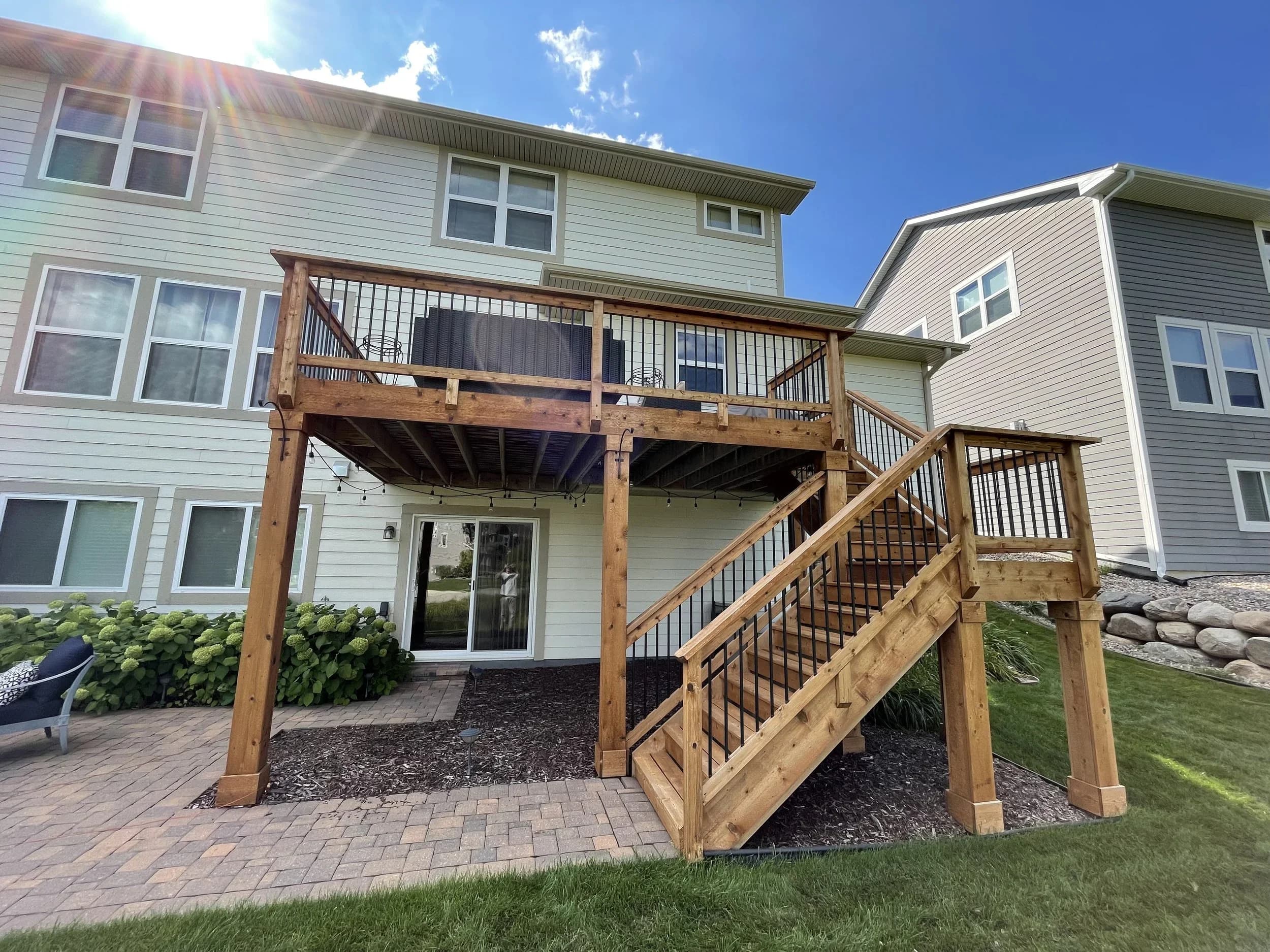 Deck refinishing in Chanhassen