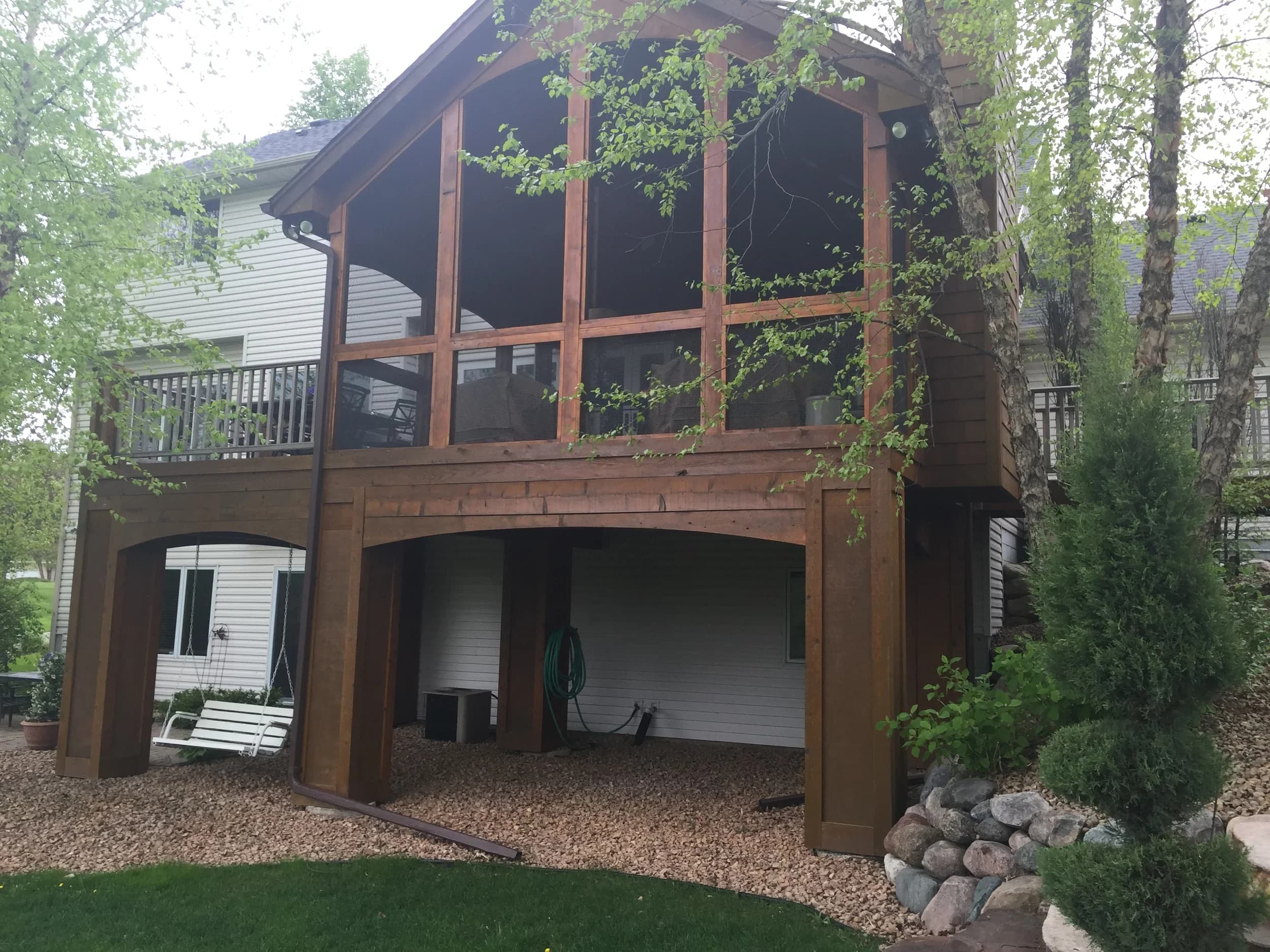 Deck refinishing in Chanhassen