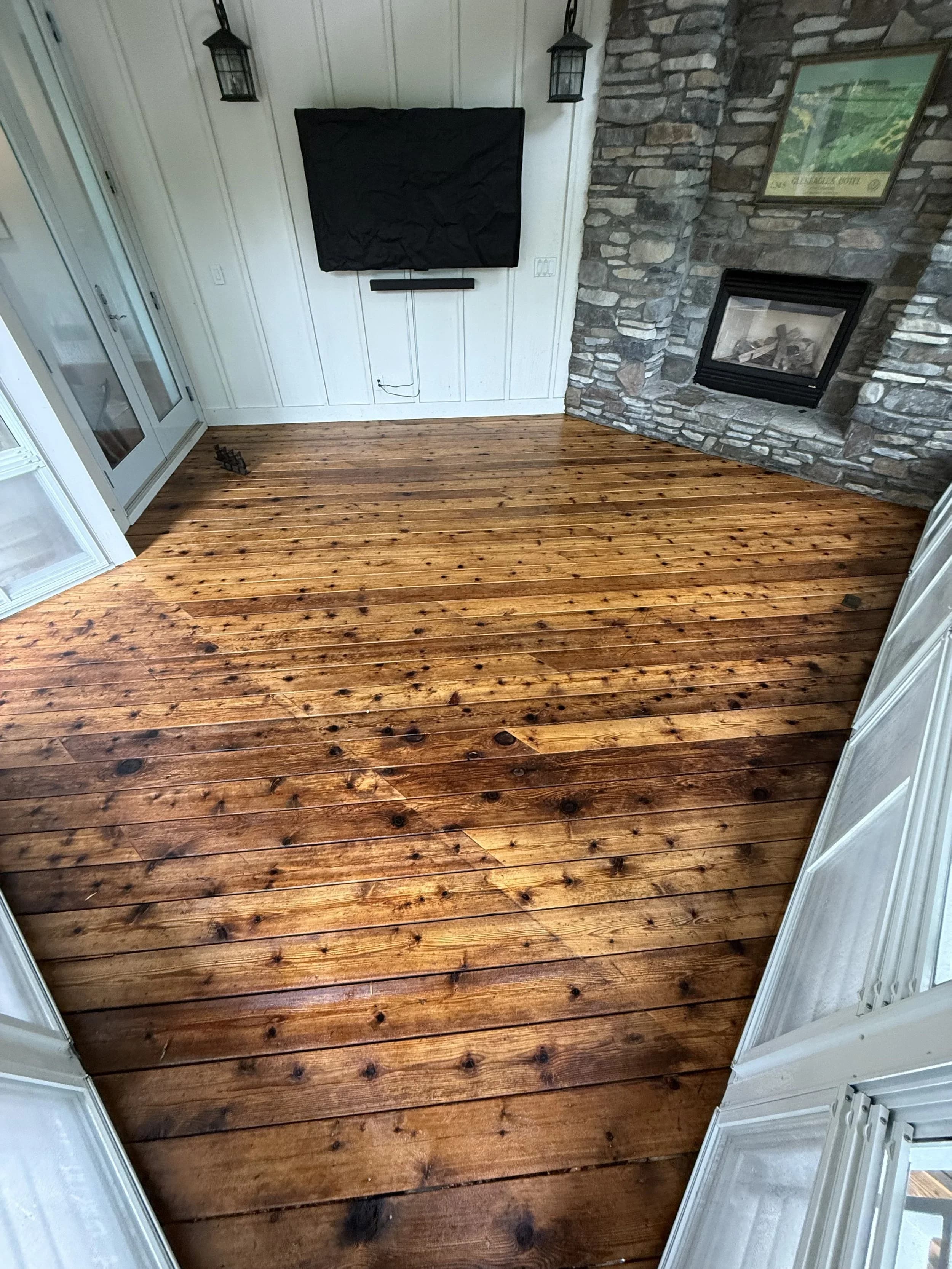 Deck refinishing in Minnetrista