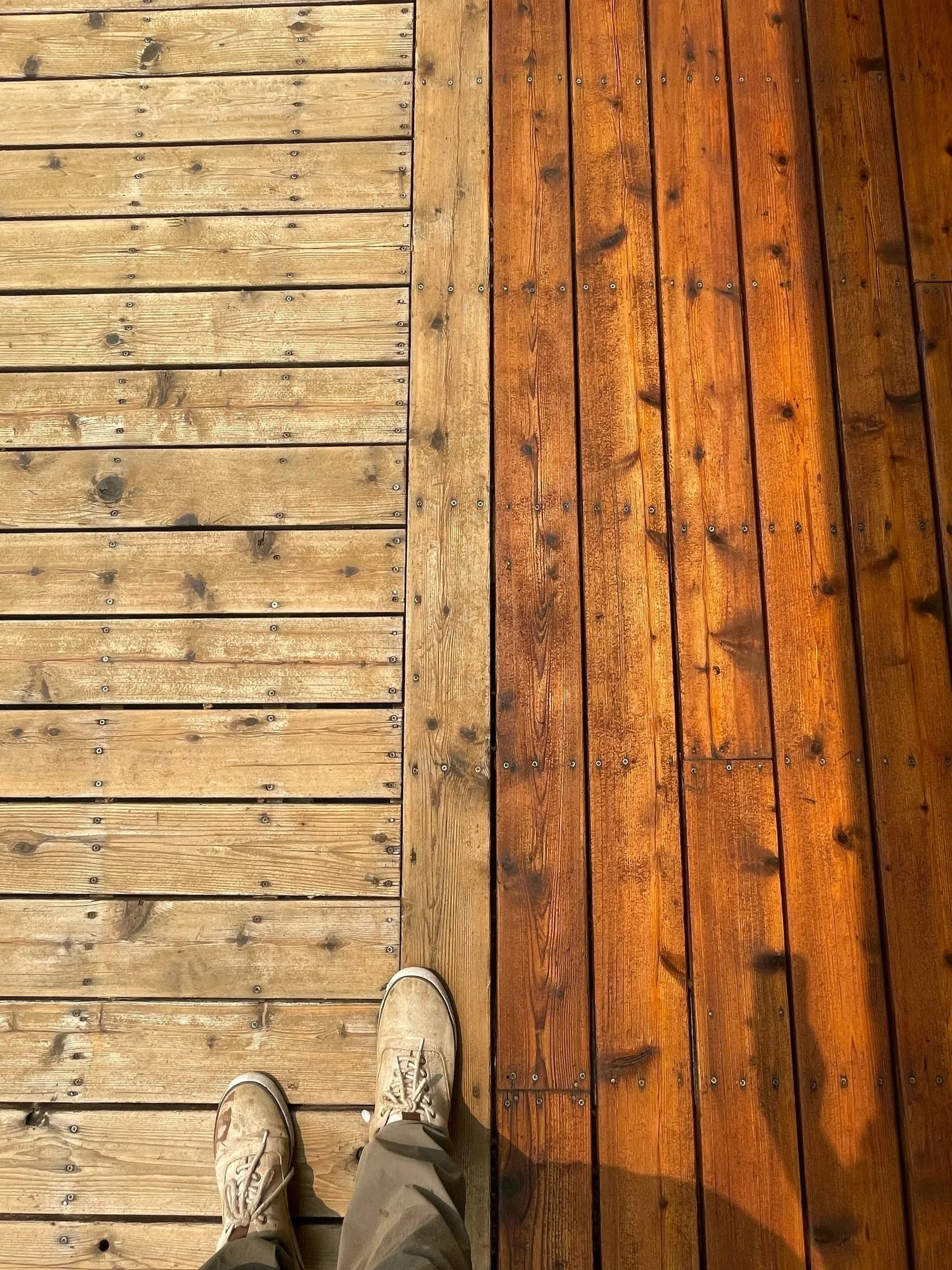 Deck refinishing in Edina