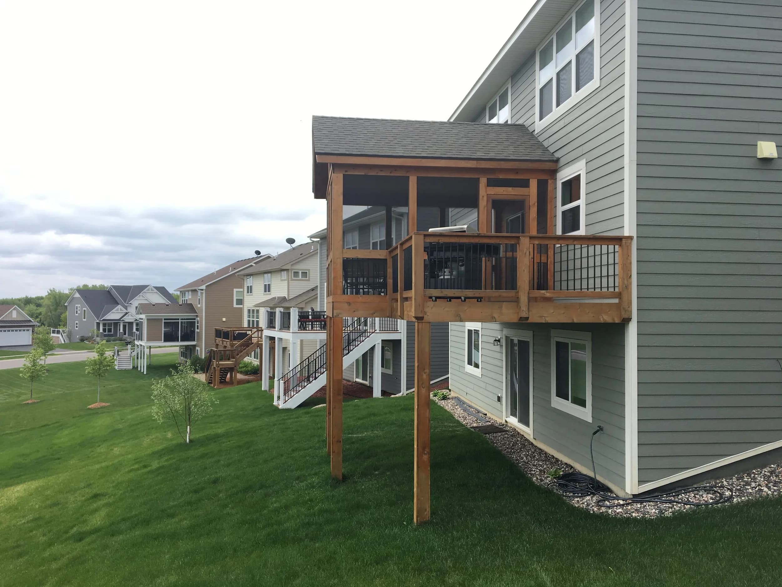 Deck refinishing in Chanhassen