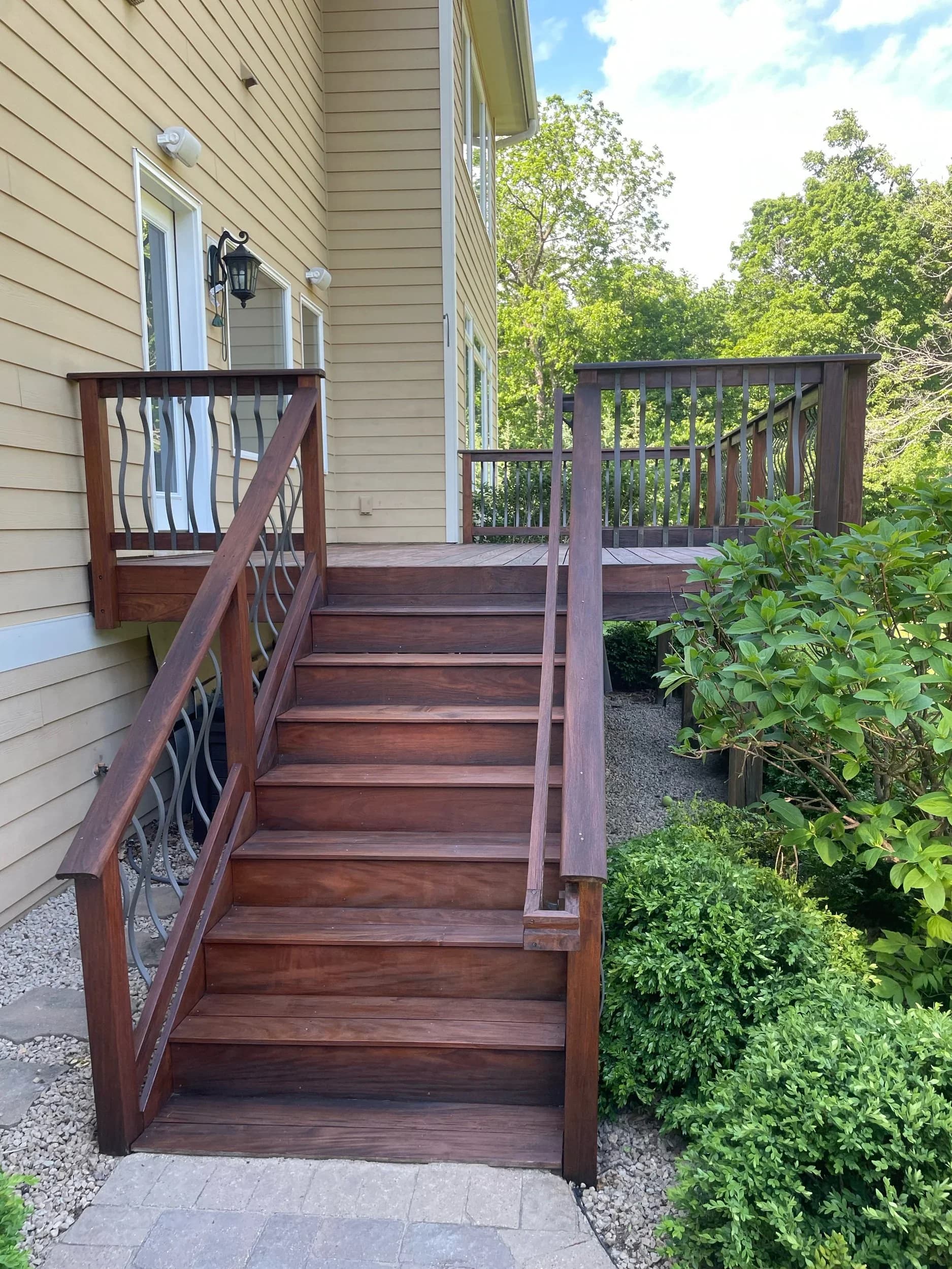 Deck refinishing in Excelsior