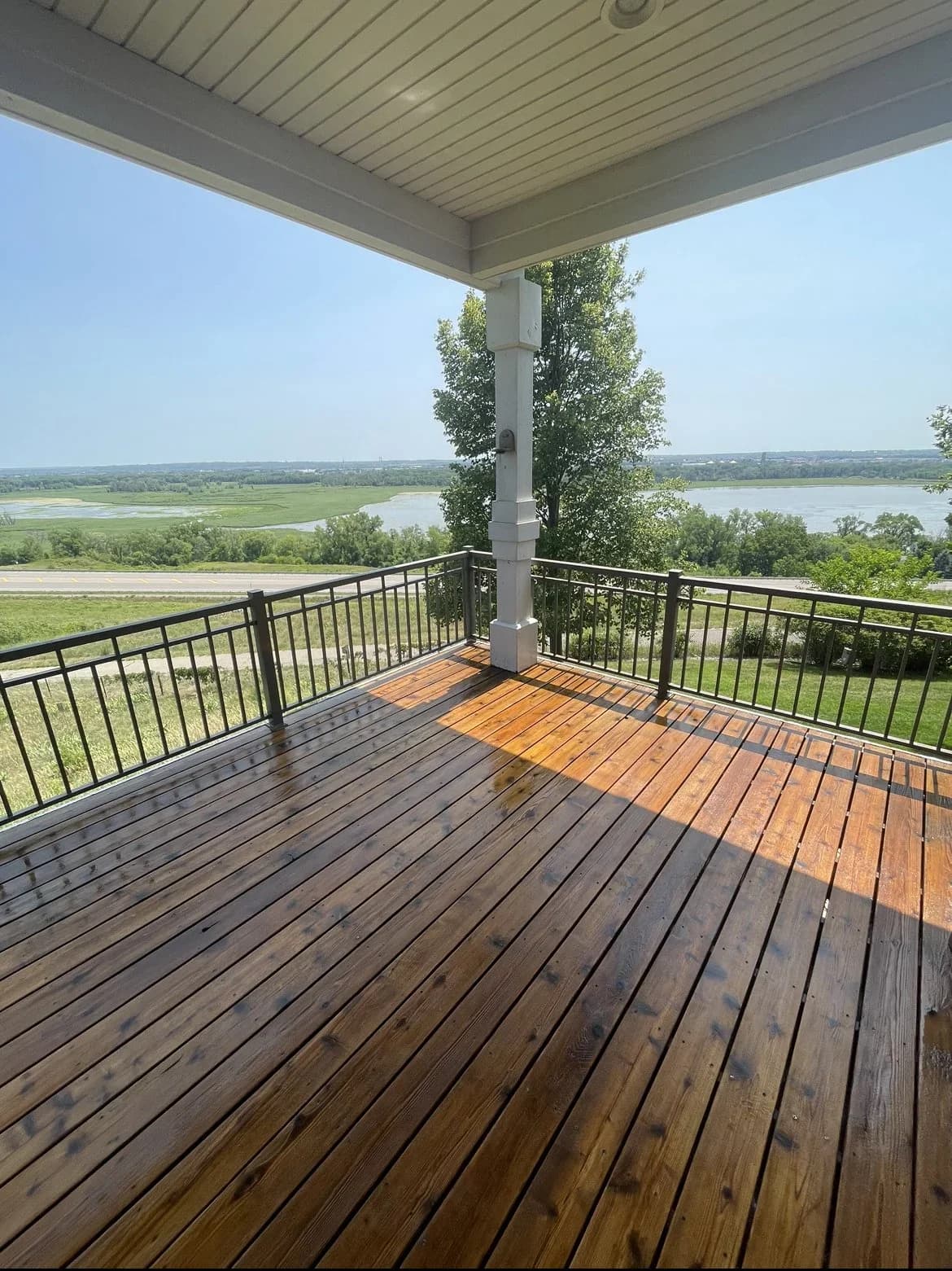 Deck refinishing in Eden Prairie