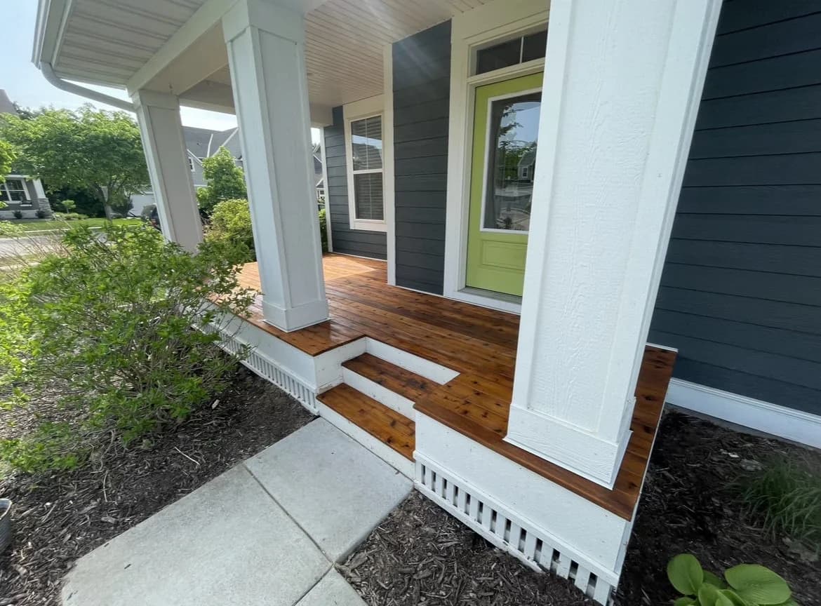 Deck refinishing in Eden Prairie